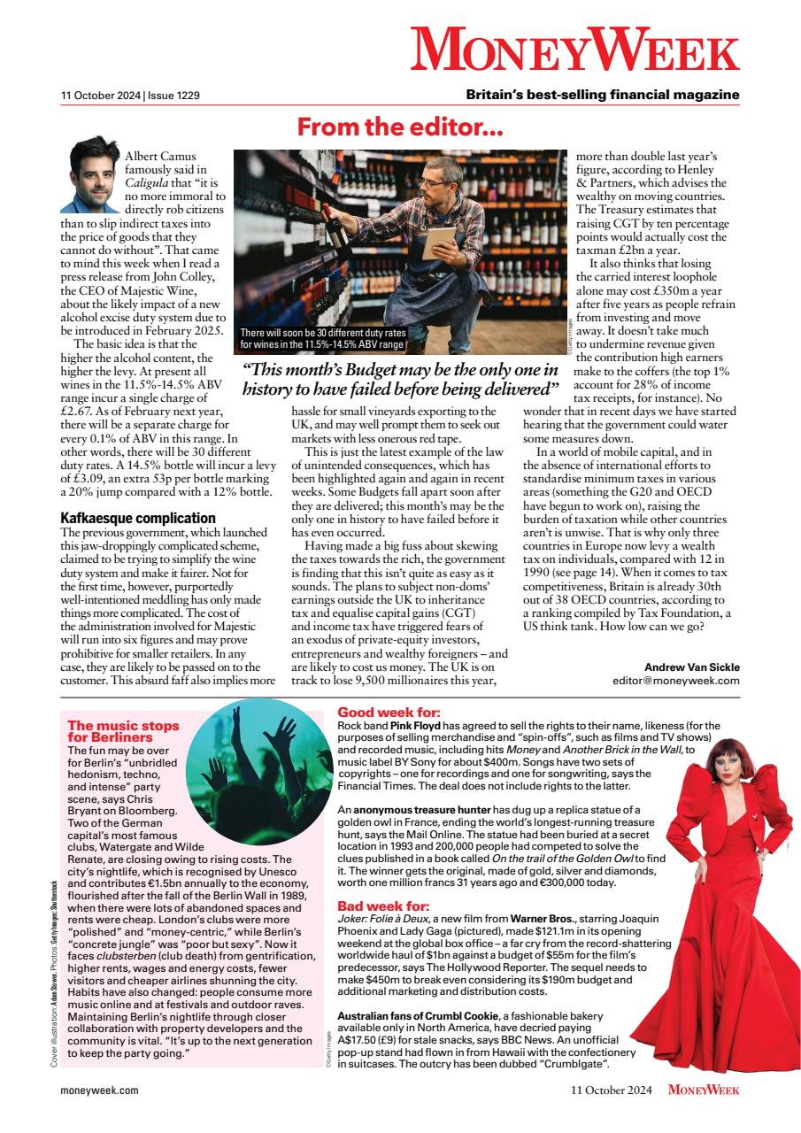 MoneyWeek Preview Pages