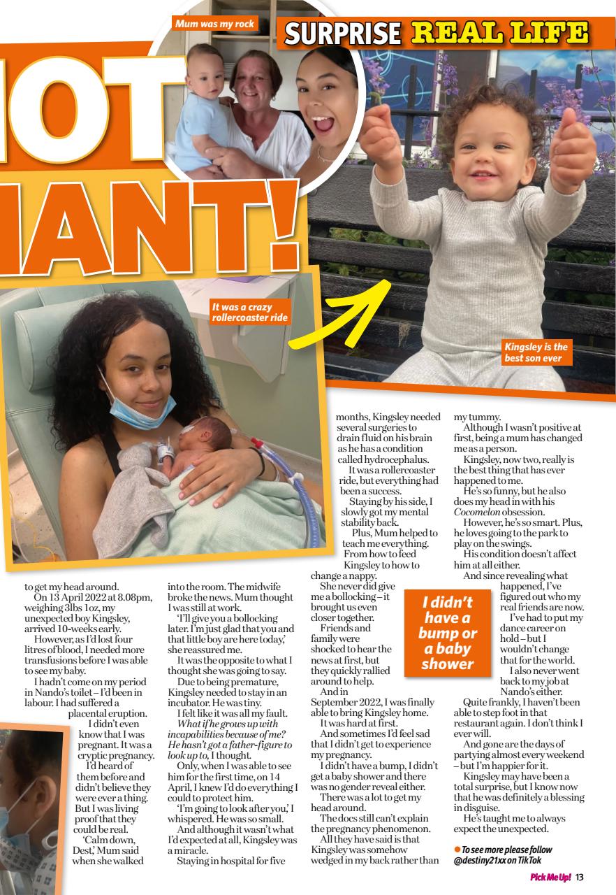 Pick Me Up Preview Pages