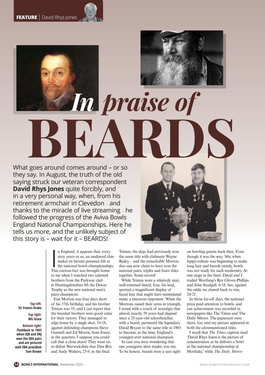 Bowls International Preview Pages