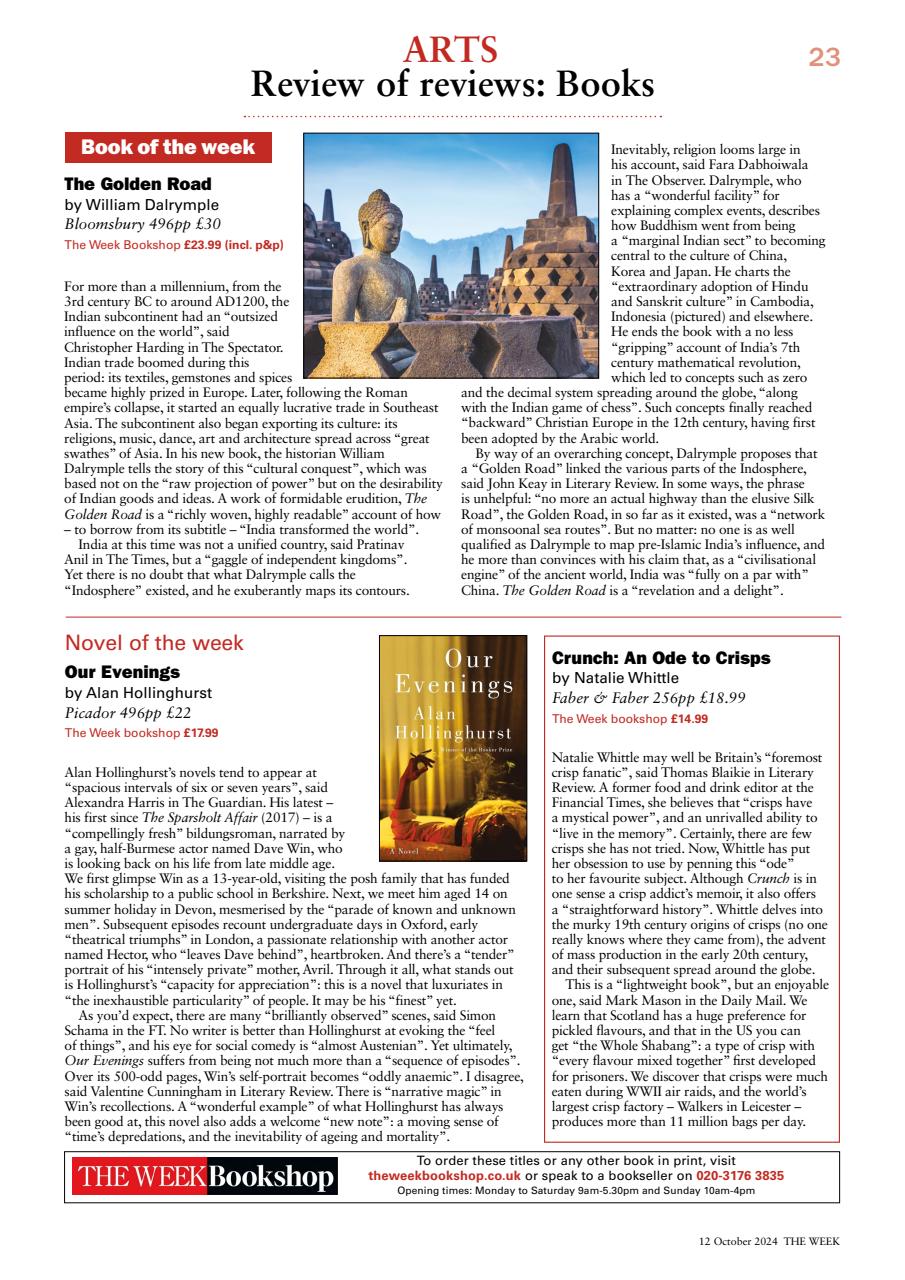 The Week Preview Pages