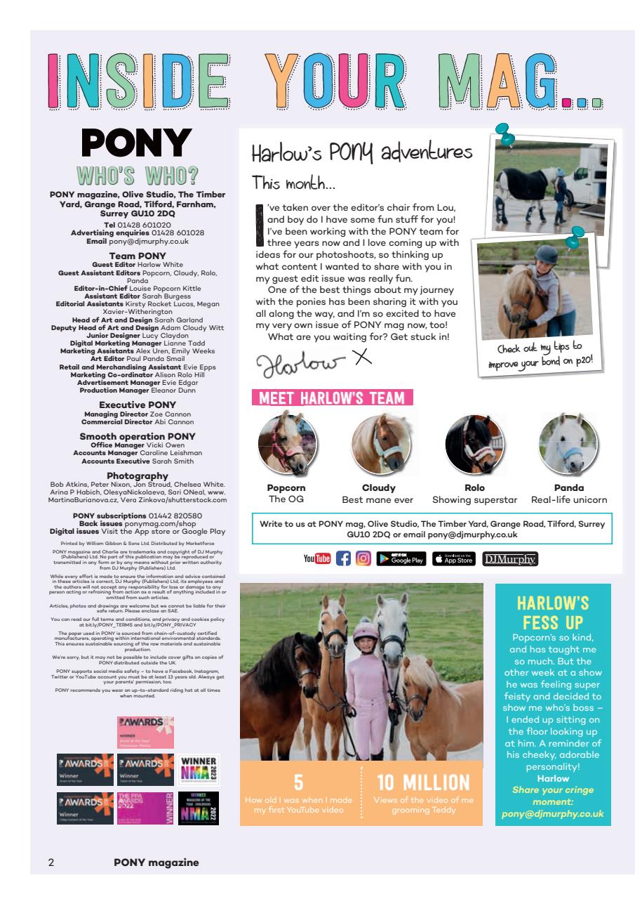Pony Magazine Preview Pages