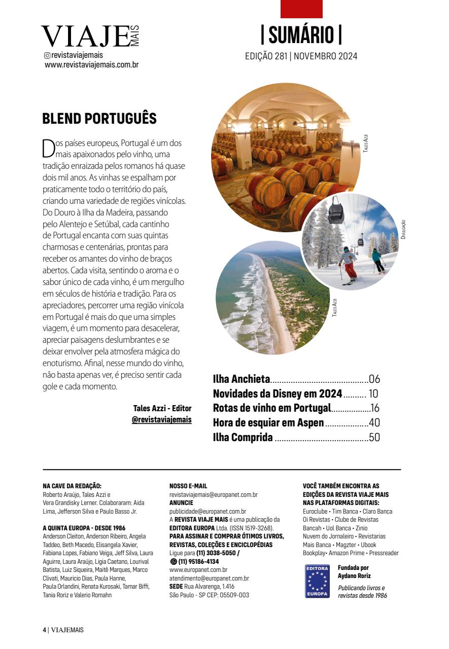 Viaje Mais Preview Pages