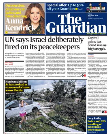 The Guardian Newspaper issue Friday, October 11, 2024