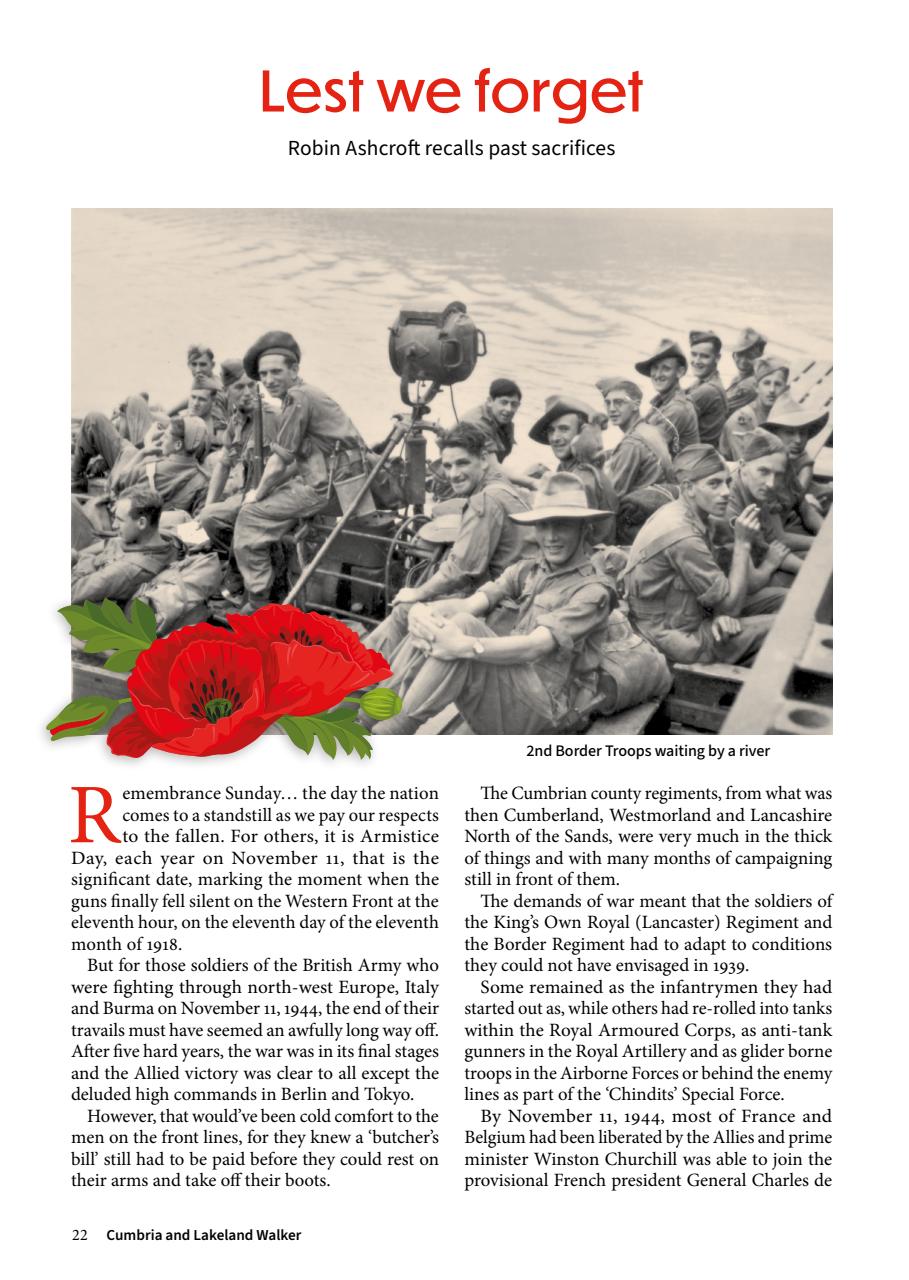 Cumbria and Lakeland Walker Preview Pages