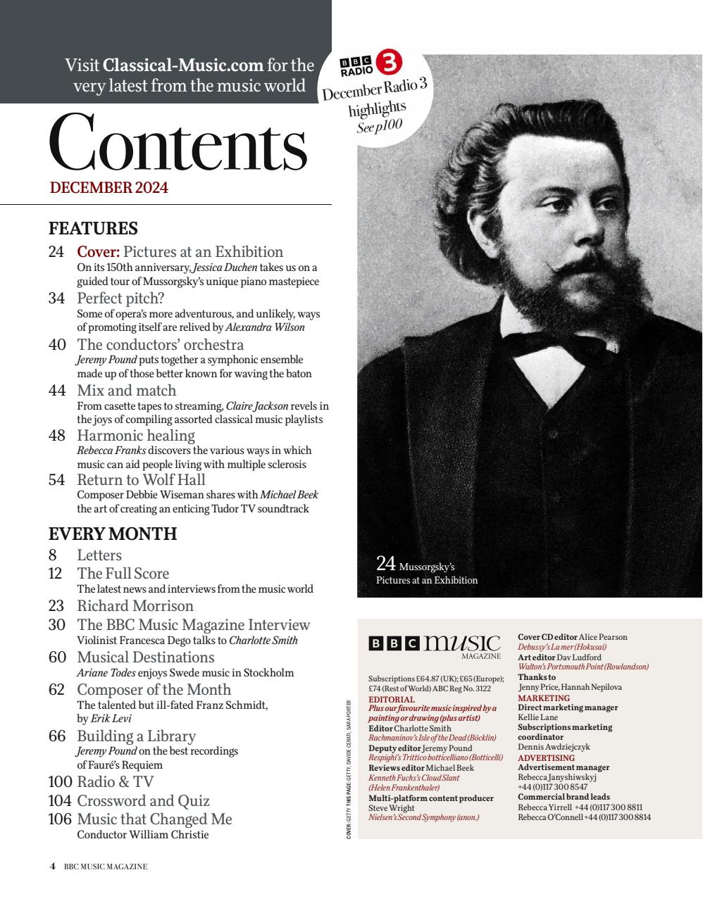 BBC Music Magazine Preview Pages