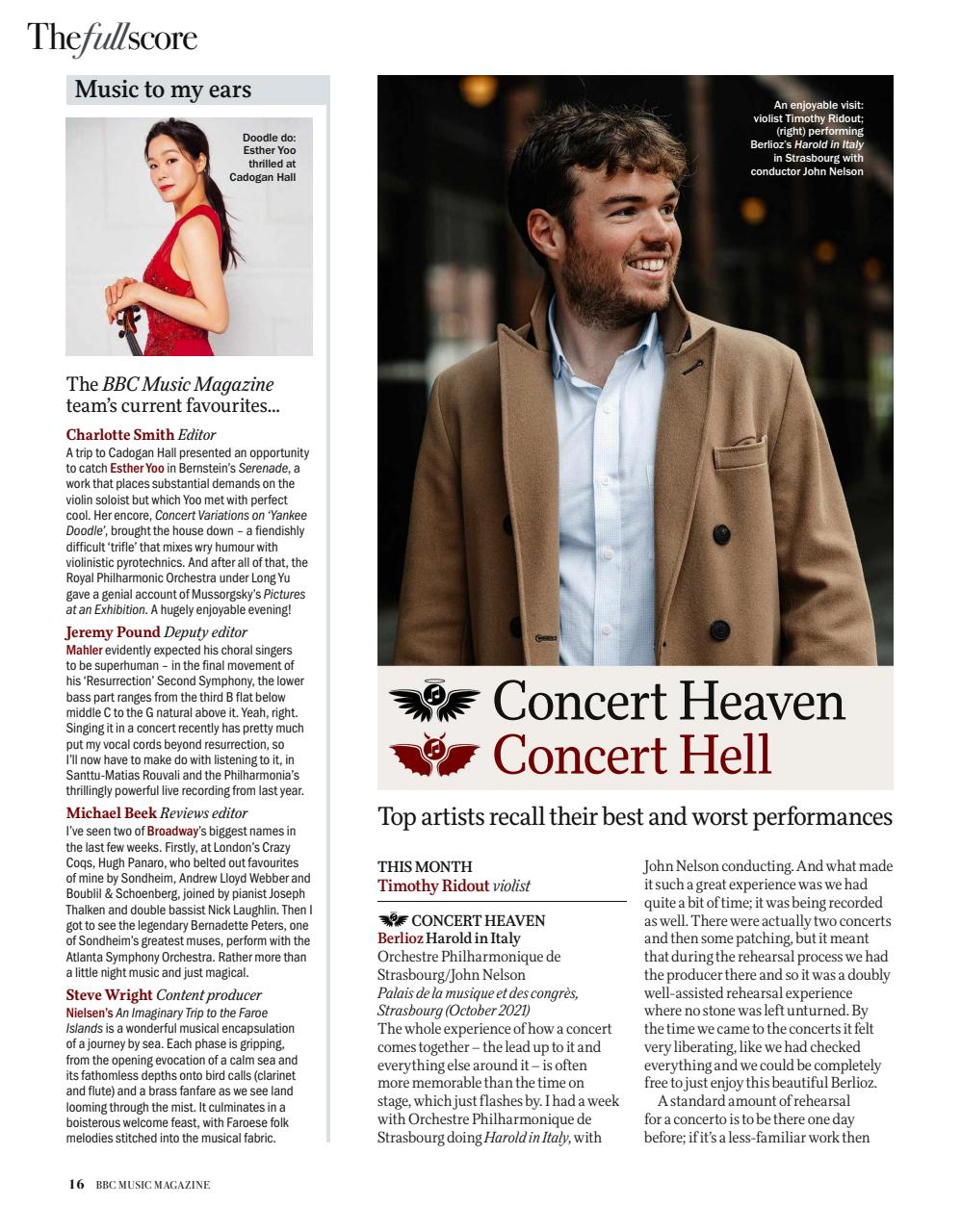 BBC Music Magazine Preview Pages