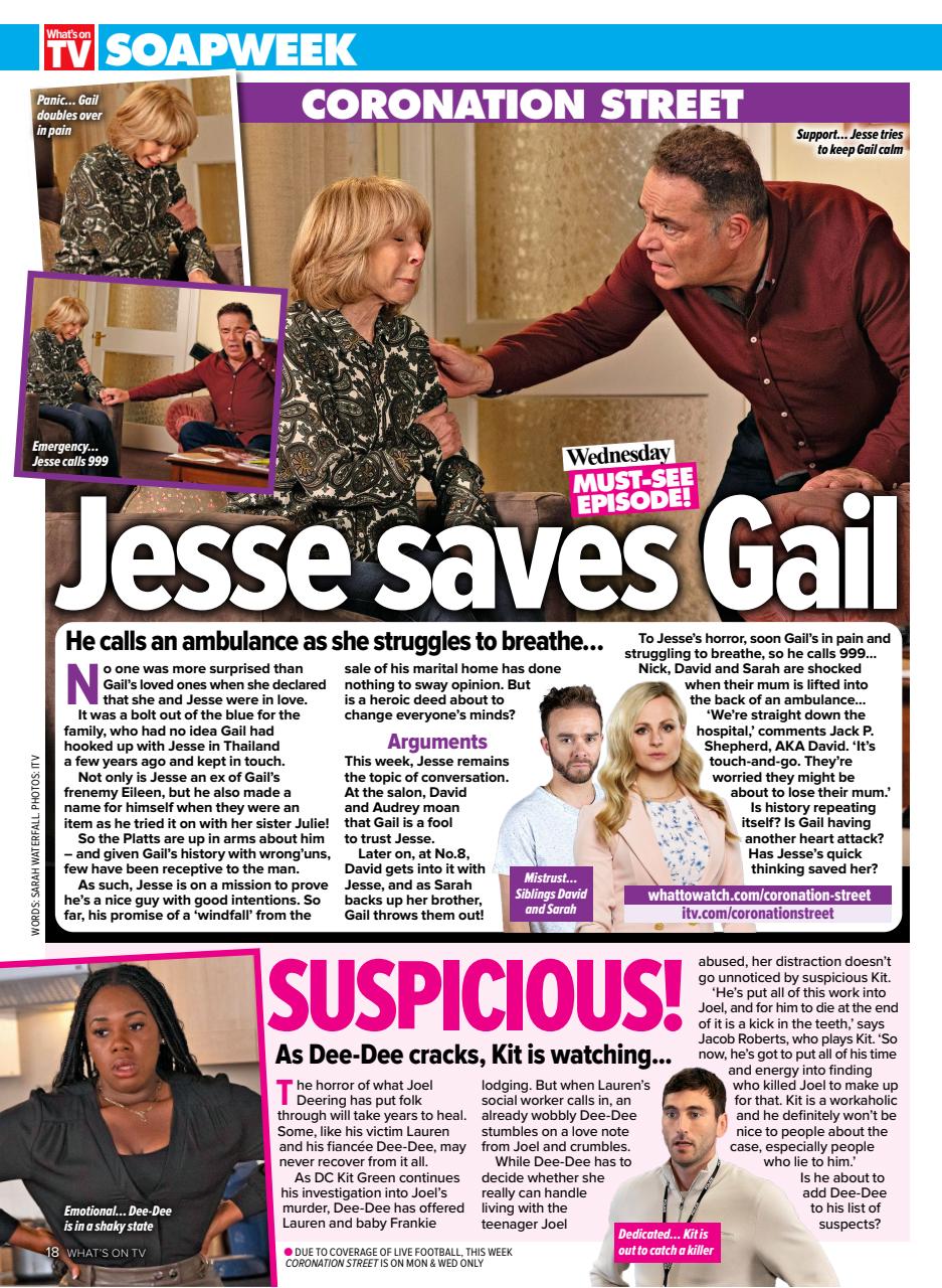 What's on TV Preview Pages