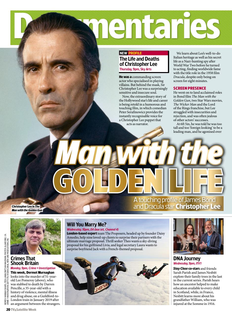 TV & Satellite Week Preview Pages