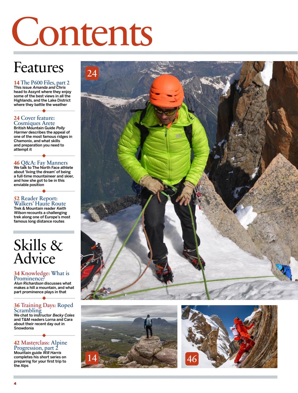Trek & Mountain Magazine Preview Pages