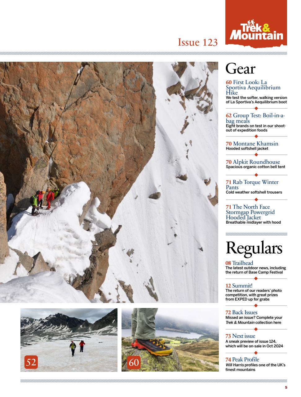 Trek & Mountain Magazine Preview Pages