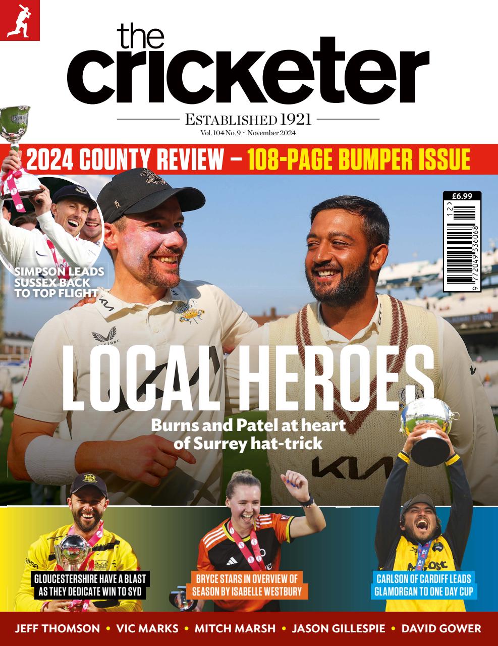 The Cricketer Magazine Preview Pages