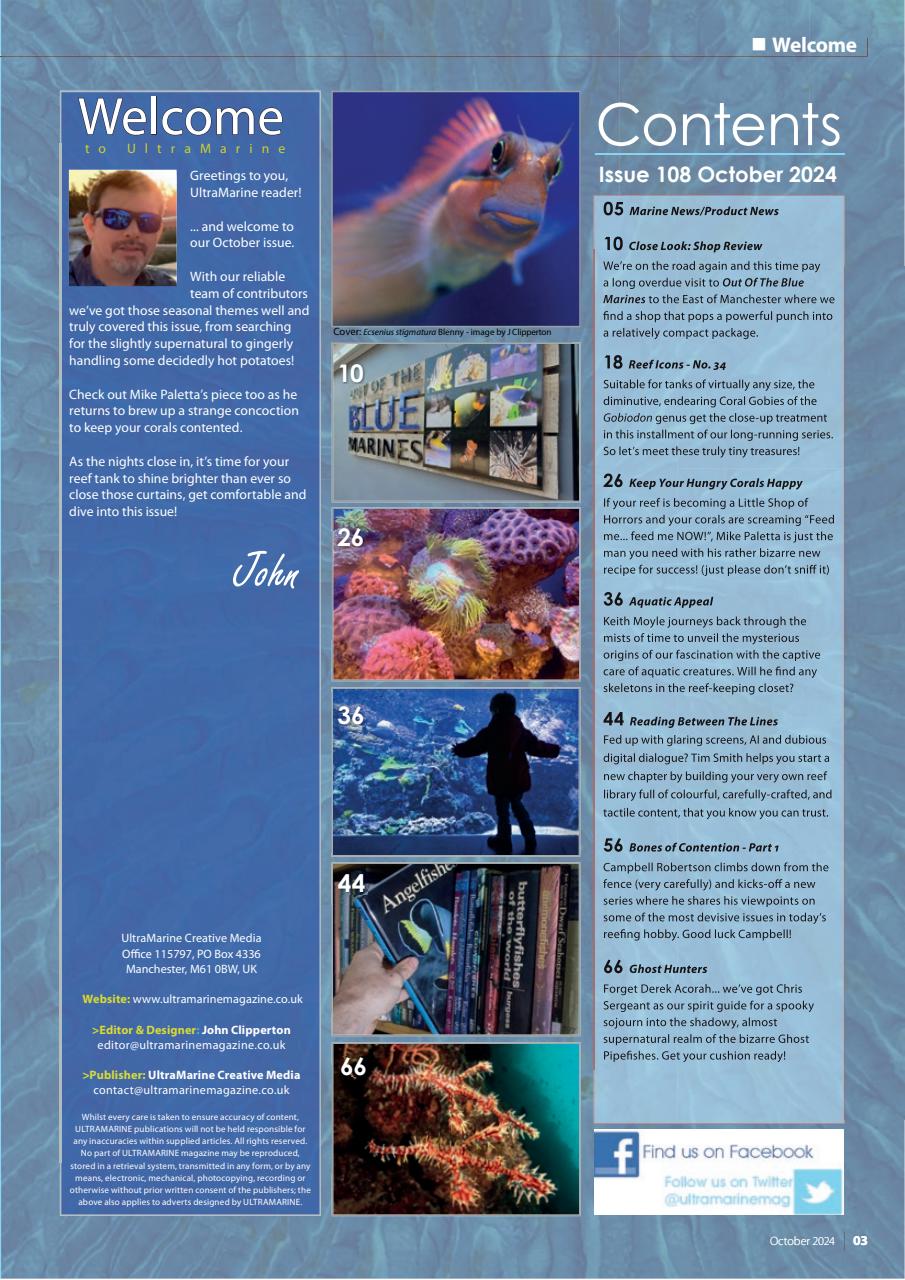 UltraMarine Magazine Preview Pages