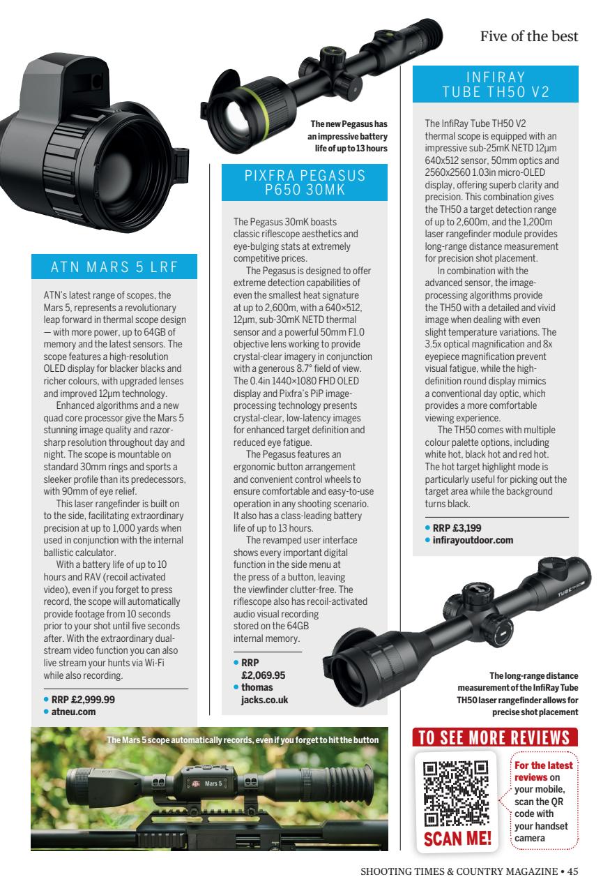 Shooting Times & Country Preview Pages