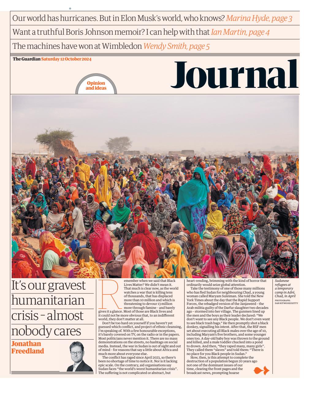 The Guardian Newspaper Preview Pages