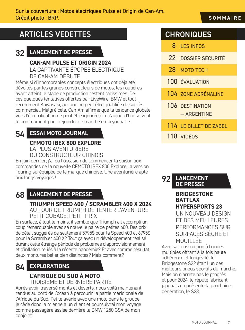 Moto Journal Preview Pages