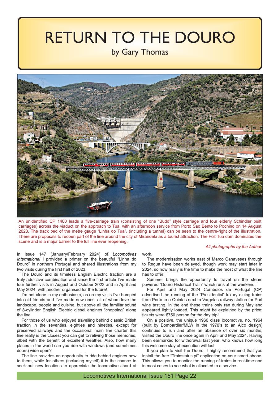Locomotives International Preview Pages