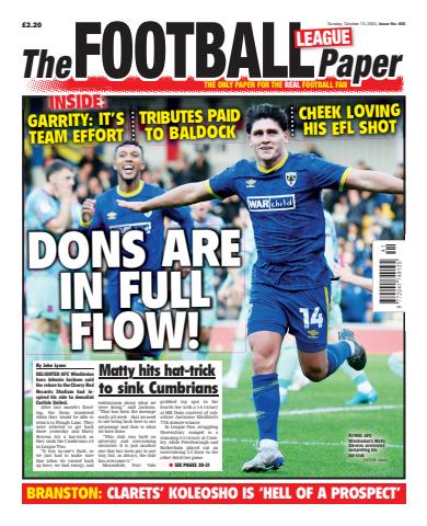 The Football League Paper issue 13th October 2024