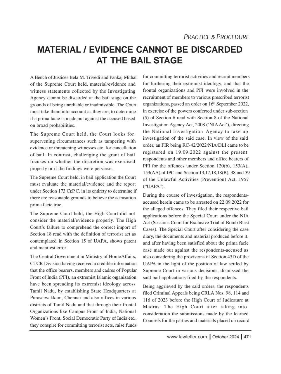 Lawteller – A Legal Awareness Magazine Preview Pages