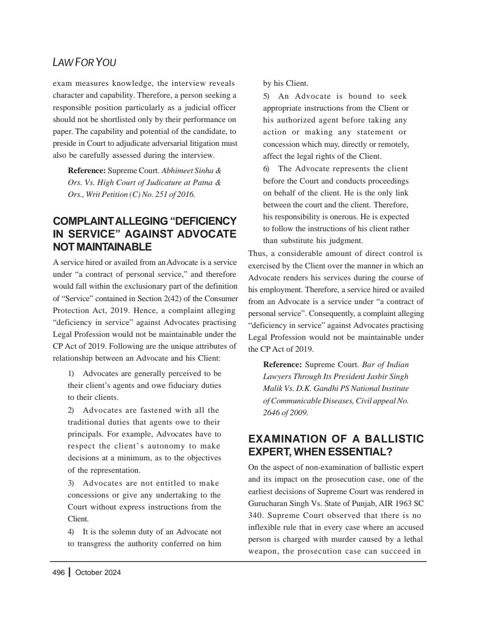 Lawteller – A Legal Awareness Magazine Preview Pages