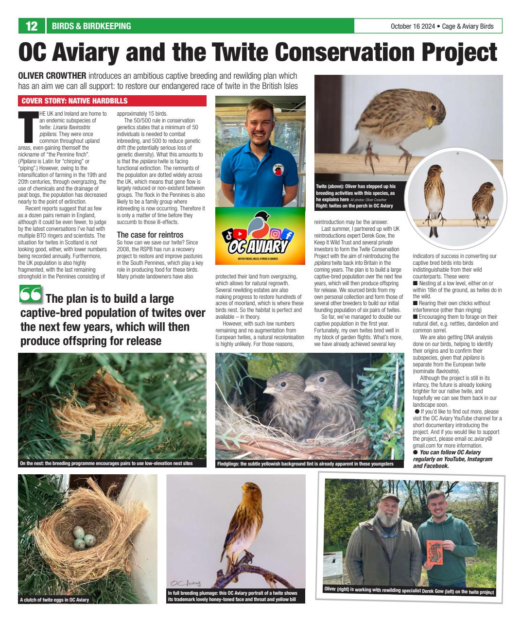 Cage & Aviary Birds Preview Pages