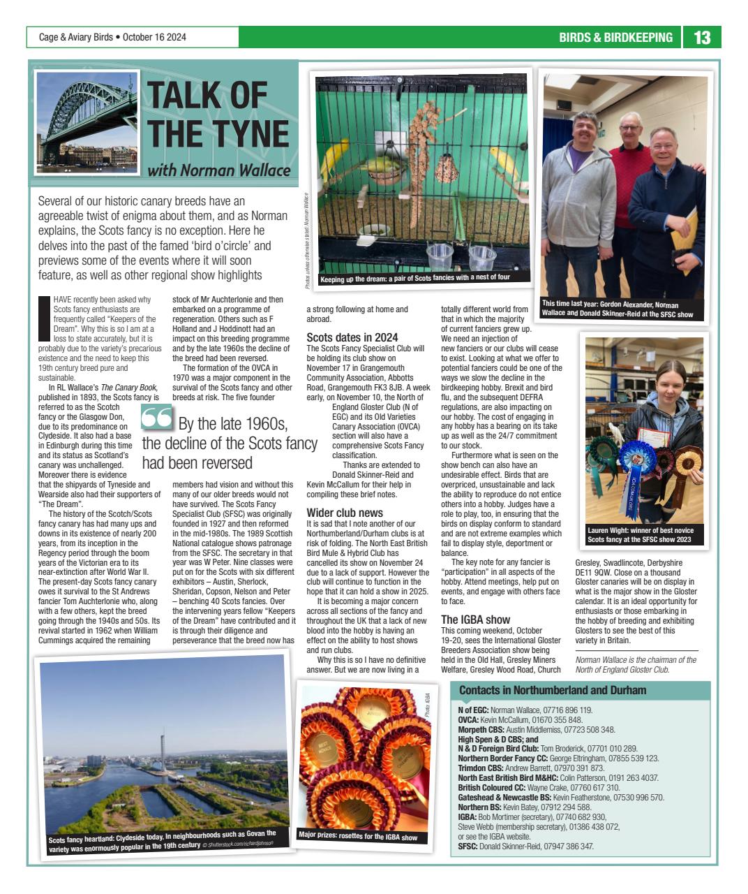 Cage & Aviary Birds Preview Pages