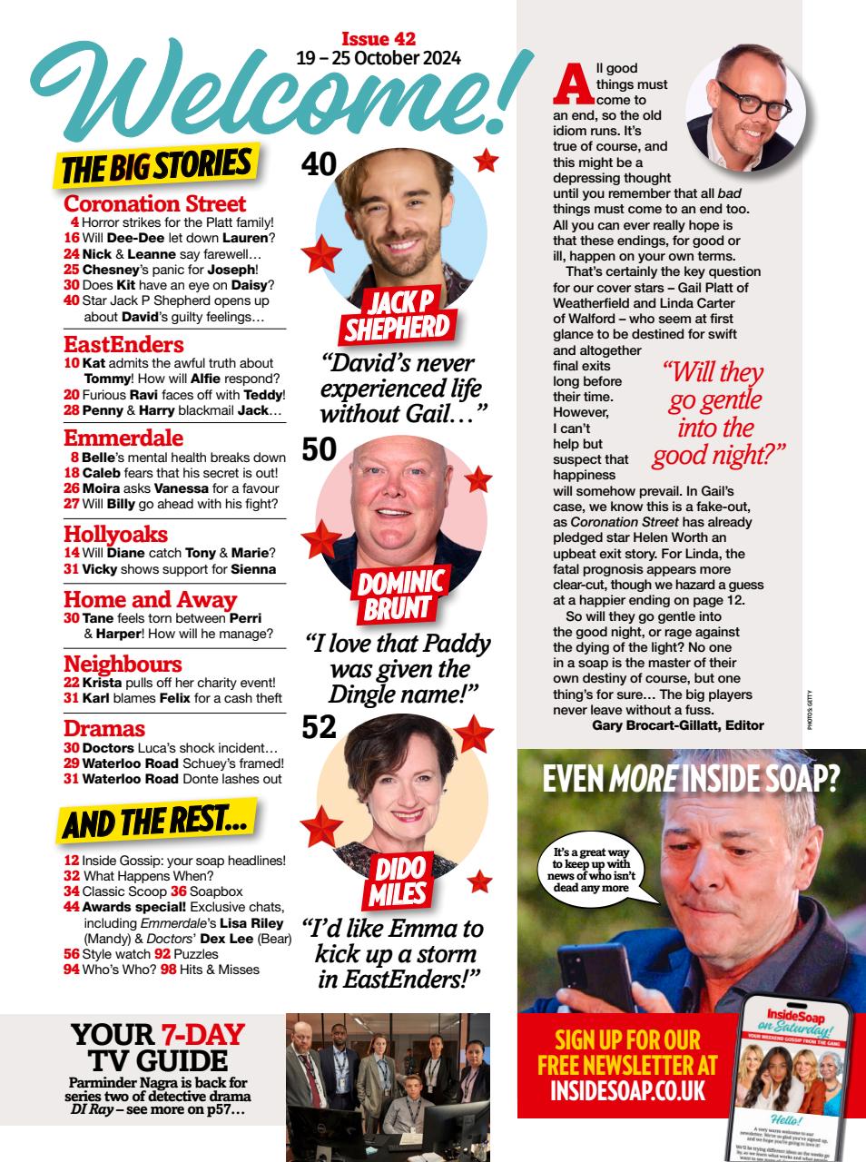Inside Soap Preview Pages