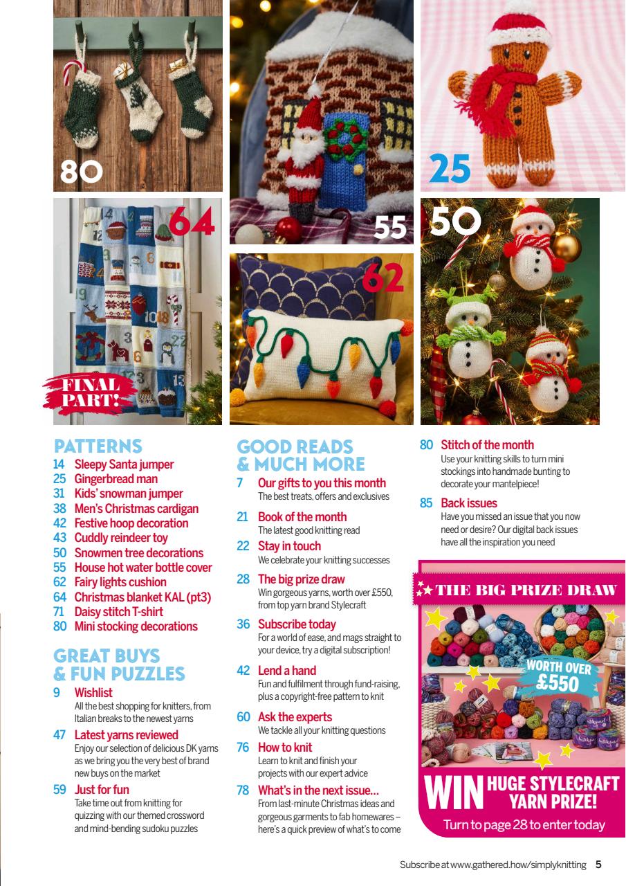 Simply Knitting Preview Pages