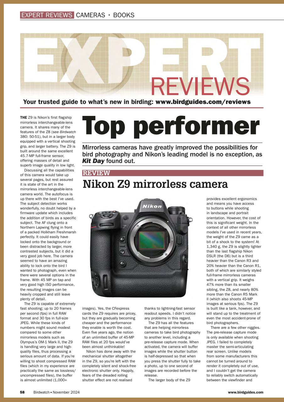 Birdwatch Magazine Preview Pages