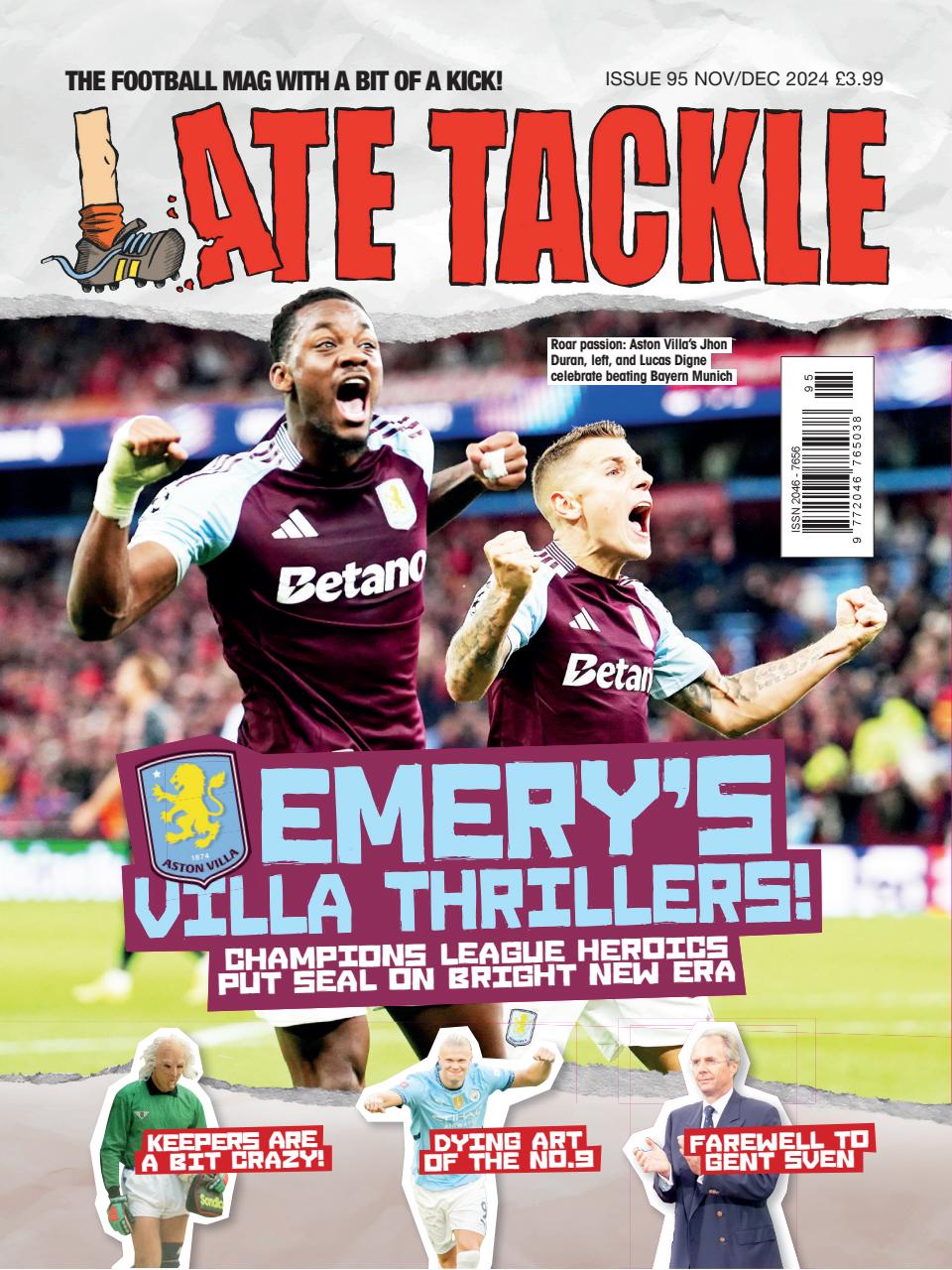 Late Tackle Football Magazine Preview Pages