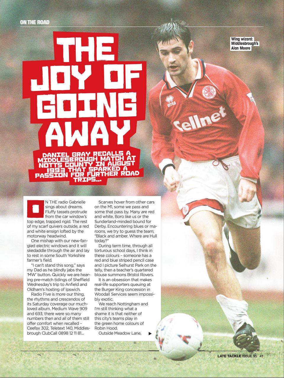 Late Tackle Football Magazine Preview Pages