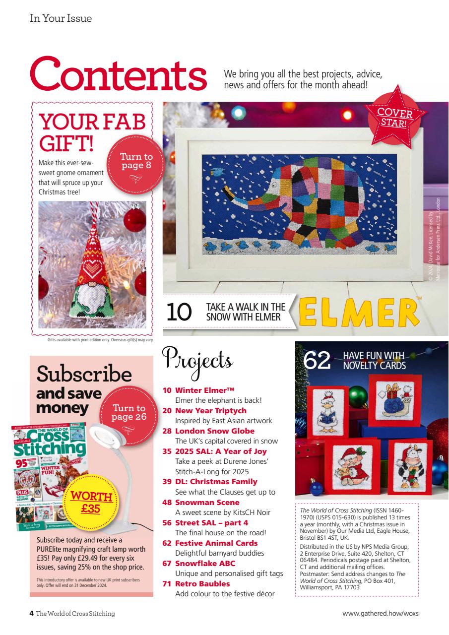 The World of Cross Stitching Preview Pages