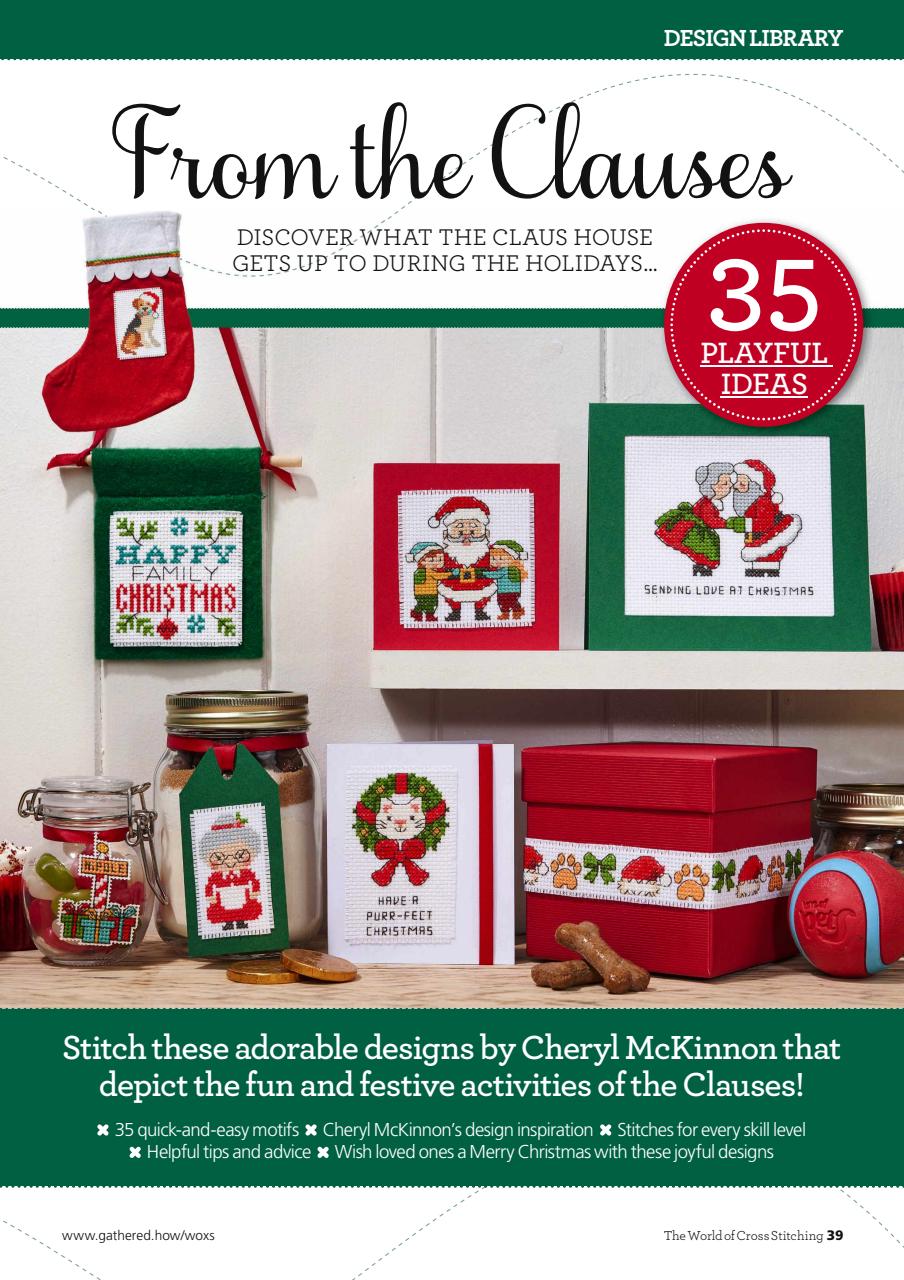 The World of Cross Stitching Preview Pages