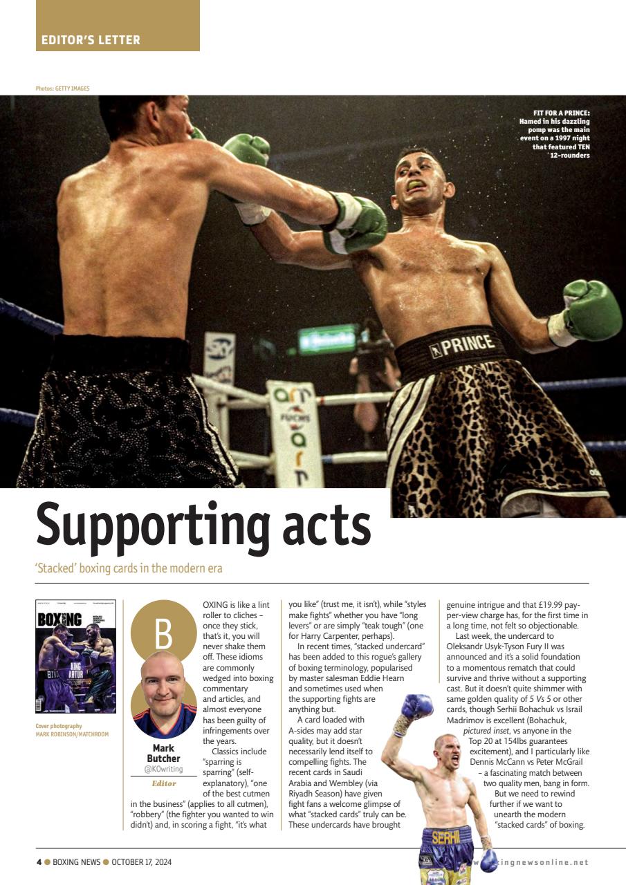 Boxing News Preview Pages