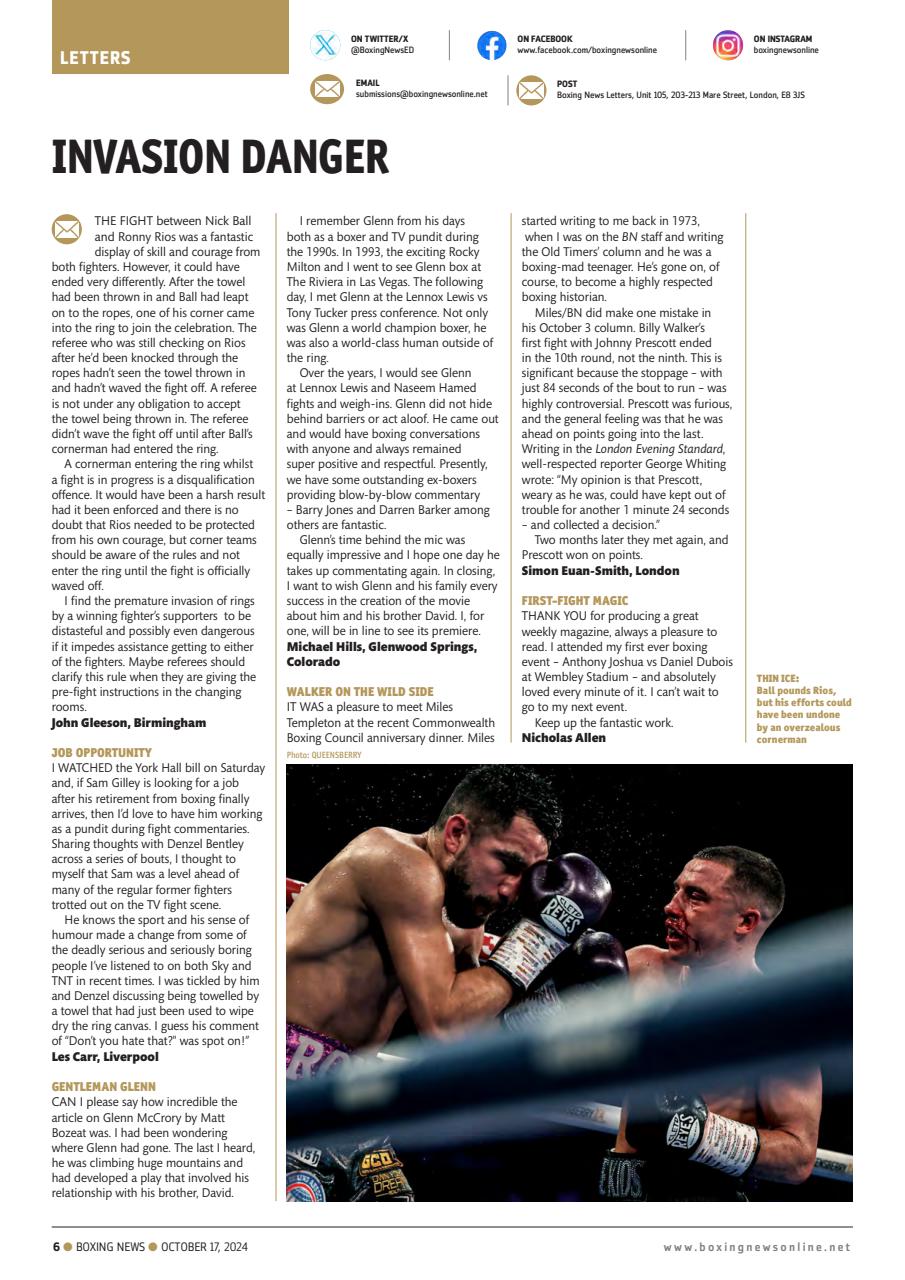 Boxing News Preview Pages
