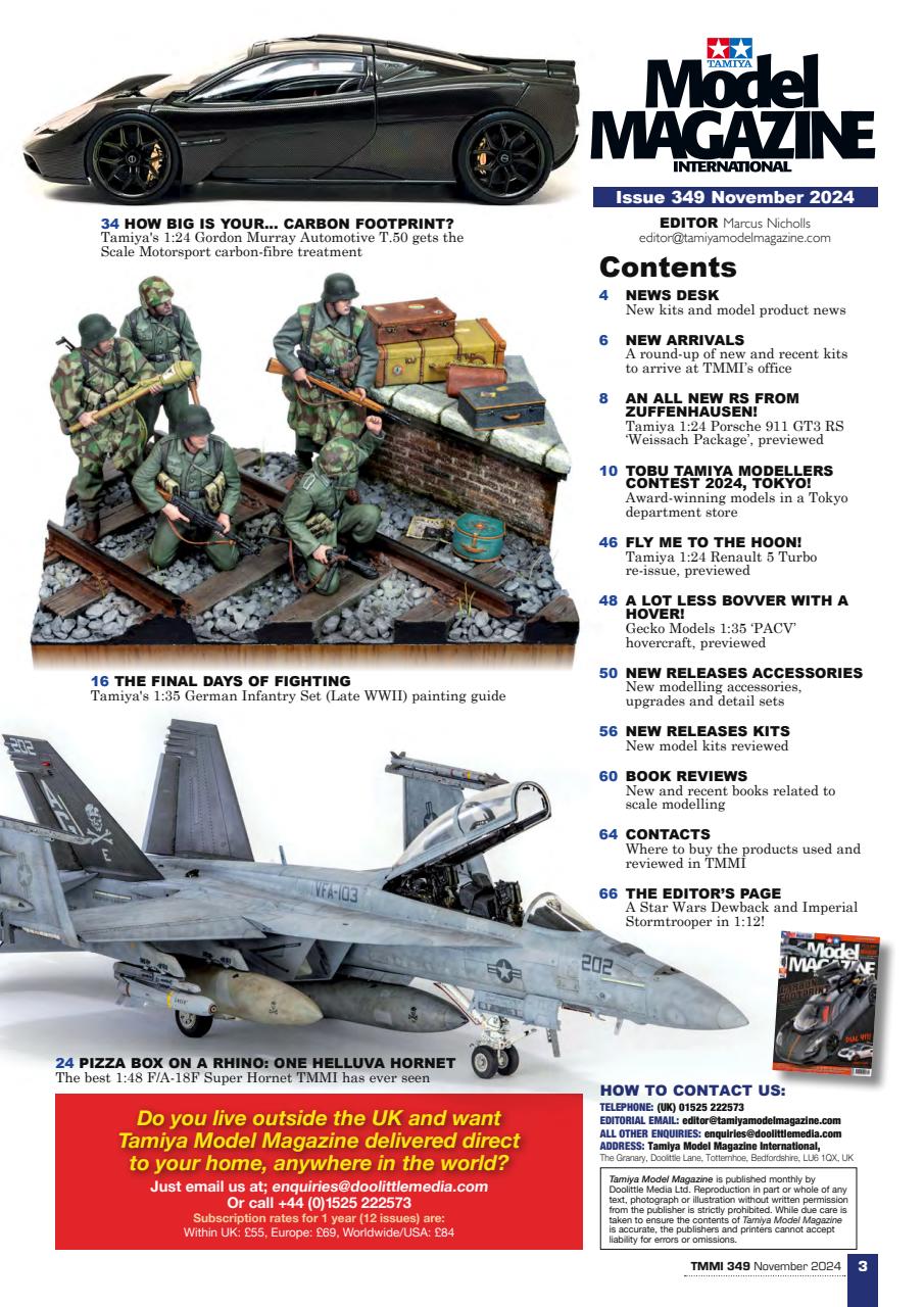 Tamiya Model Magazine Preview Pages