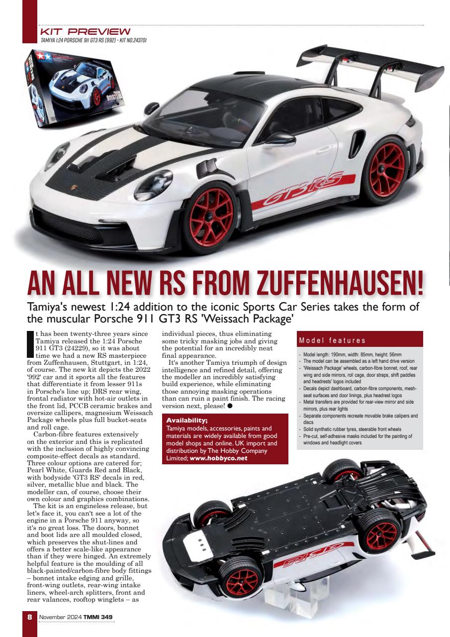 Tamiya Model Magazine Preview Pages