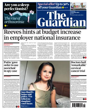 The Guardian Newspaper issue Tuesday, October 15, 2024