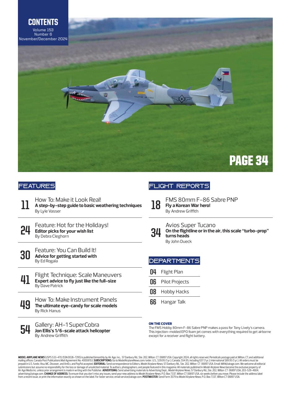 Model Airplane News Preview Pages