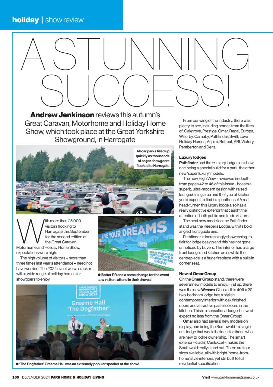 Park Home & Holiday Living Preview Pages