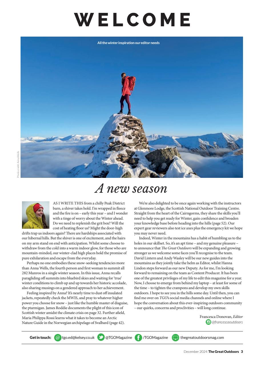 TGO - The Great Outdoors Magazine Preview Pages