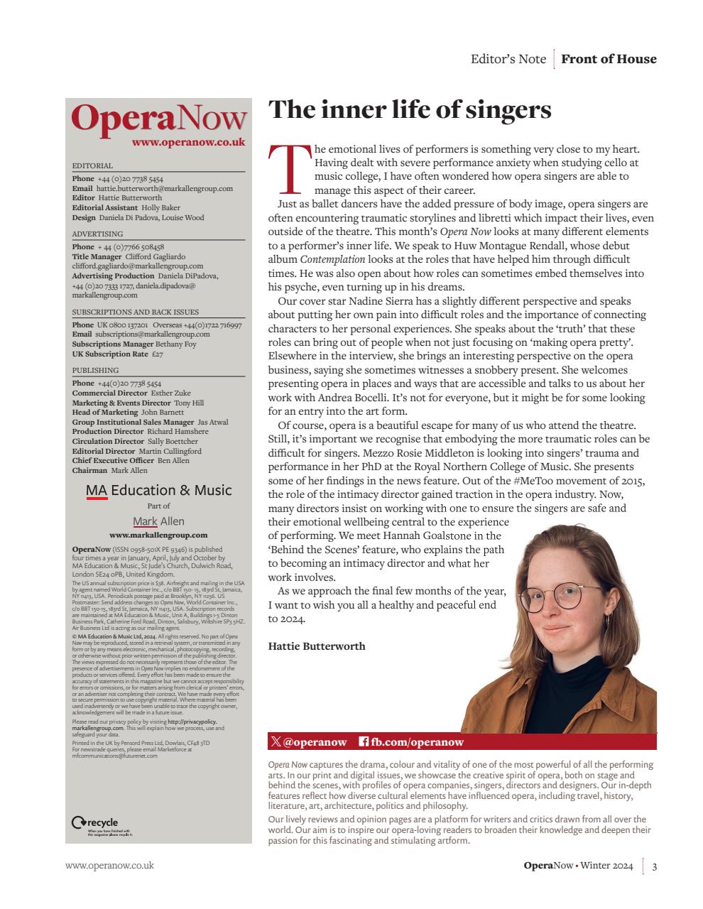 Opera Now Preview Pages