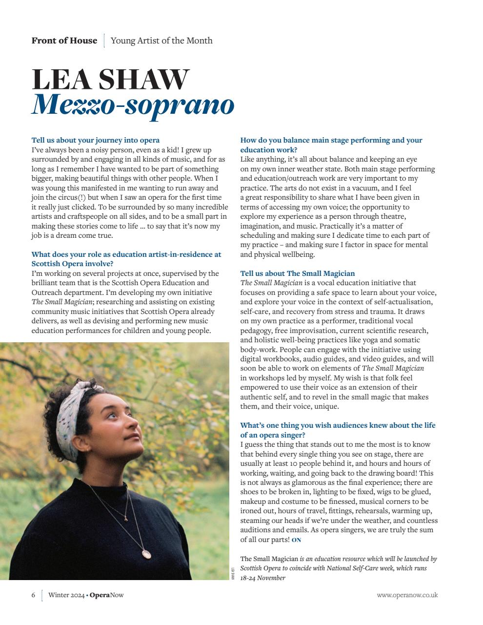 Opera Now Preview Pages