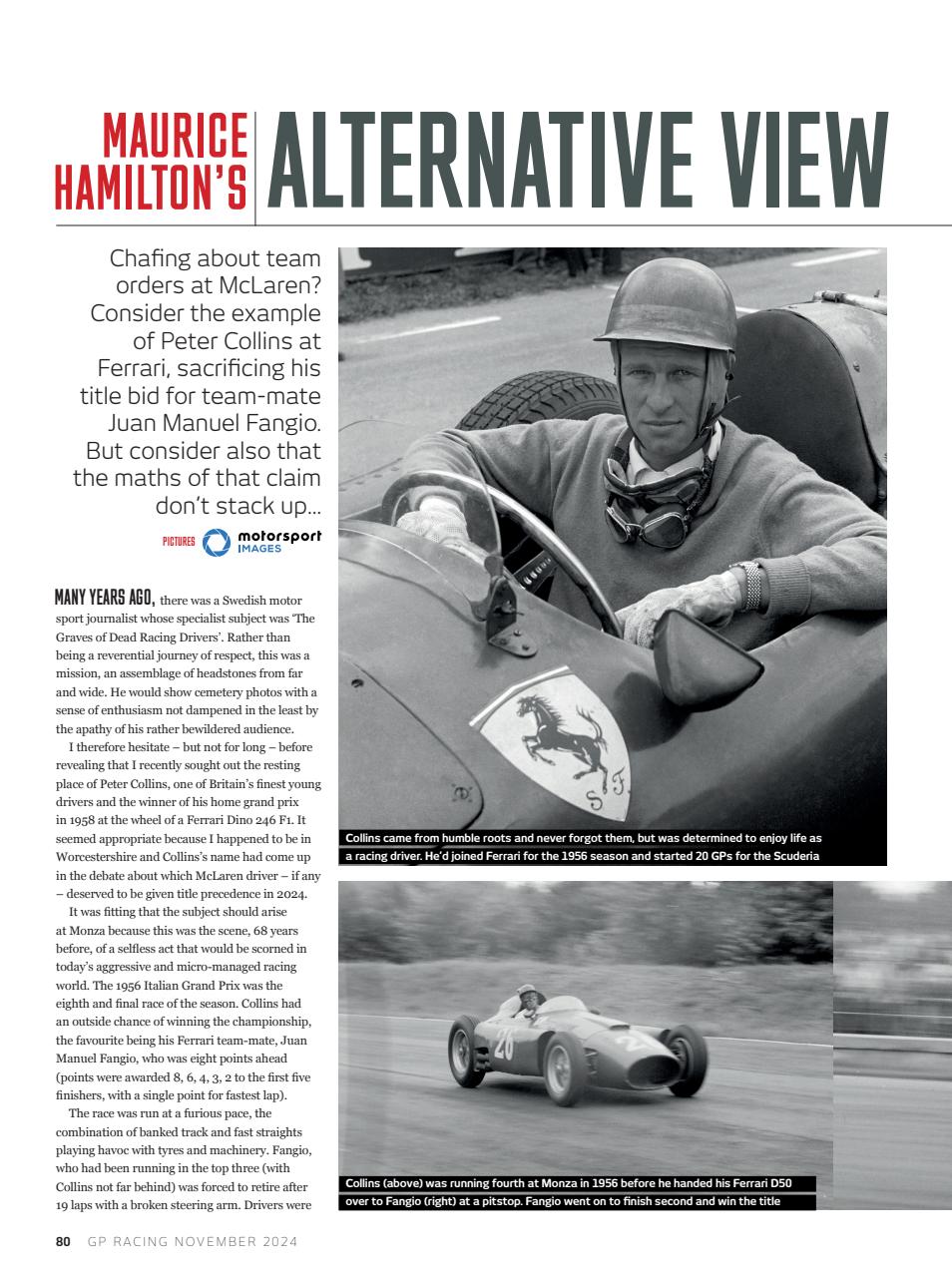 GP Racing Preview Pages