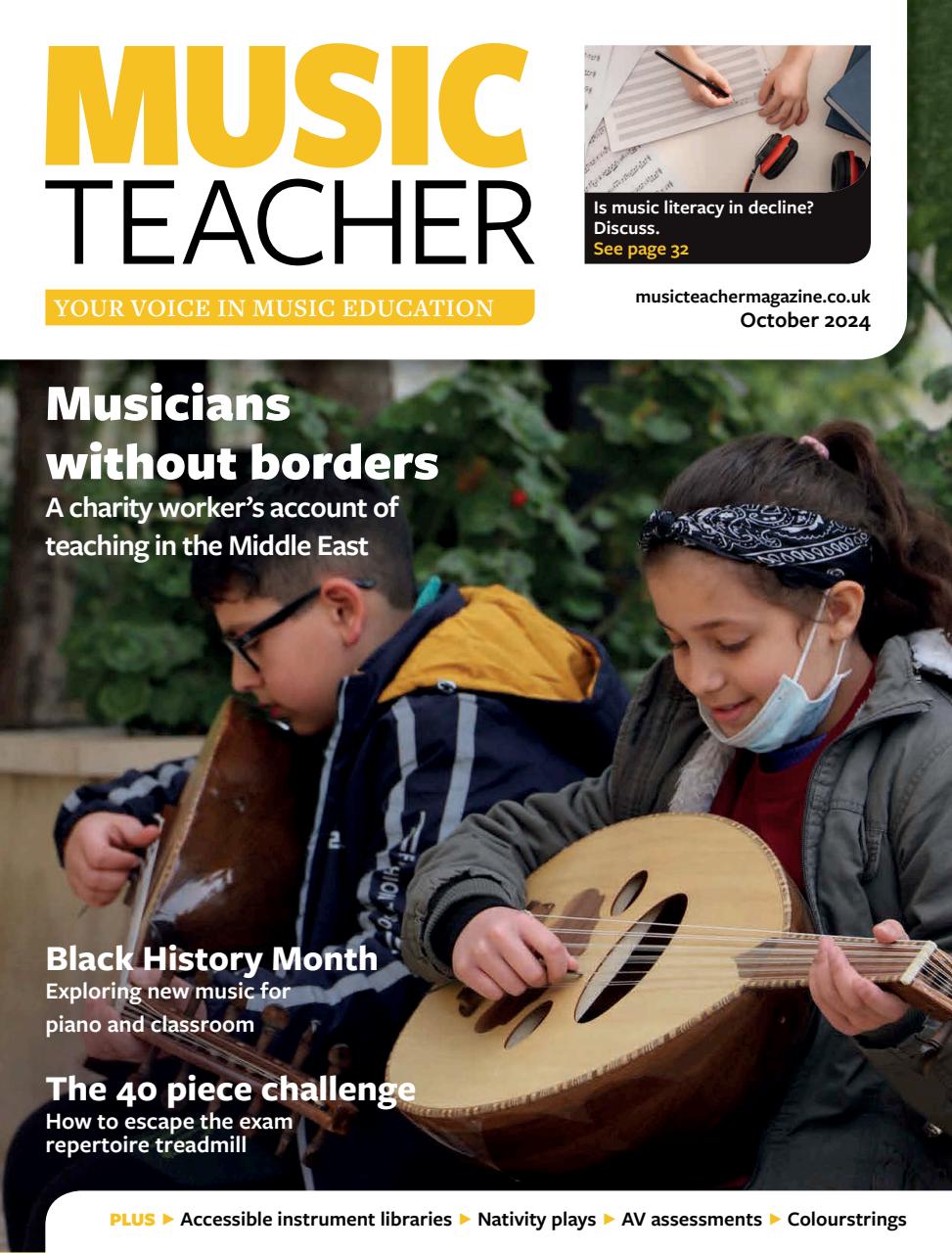Music Teacher Preview Pages
