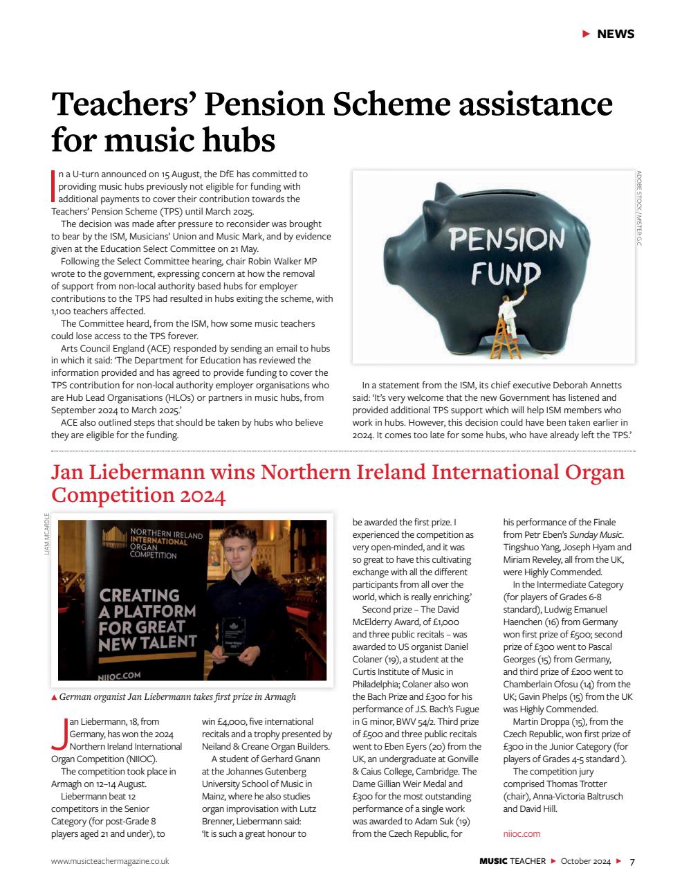 Music Teacher Preview Pages