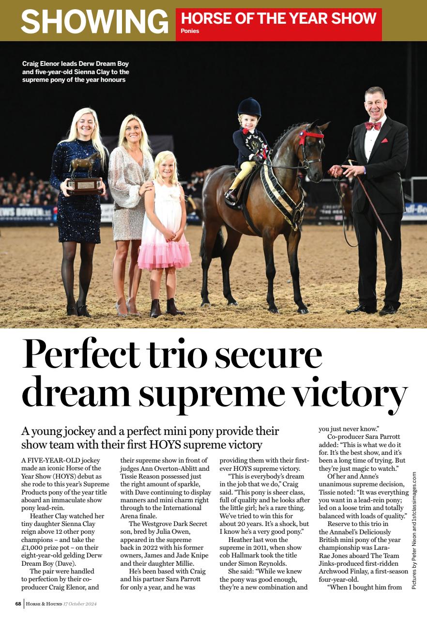 Horse & Hound Preview Pages