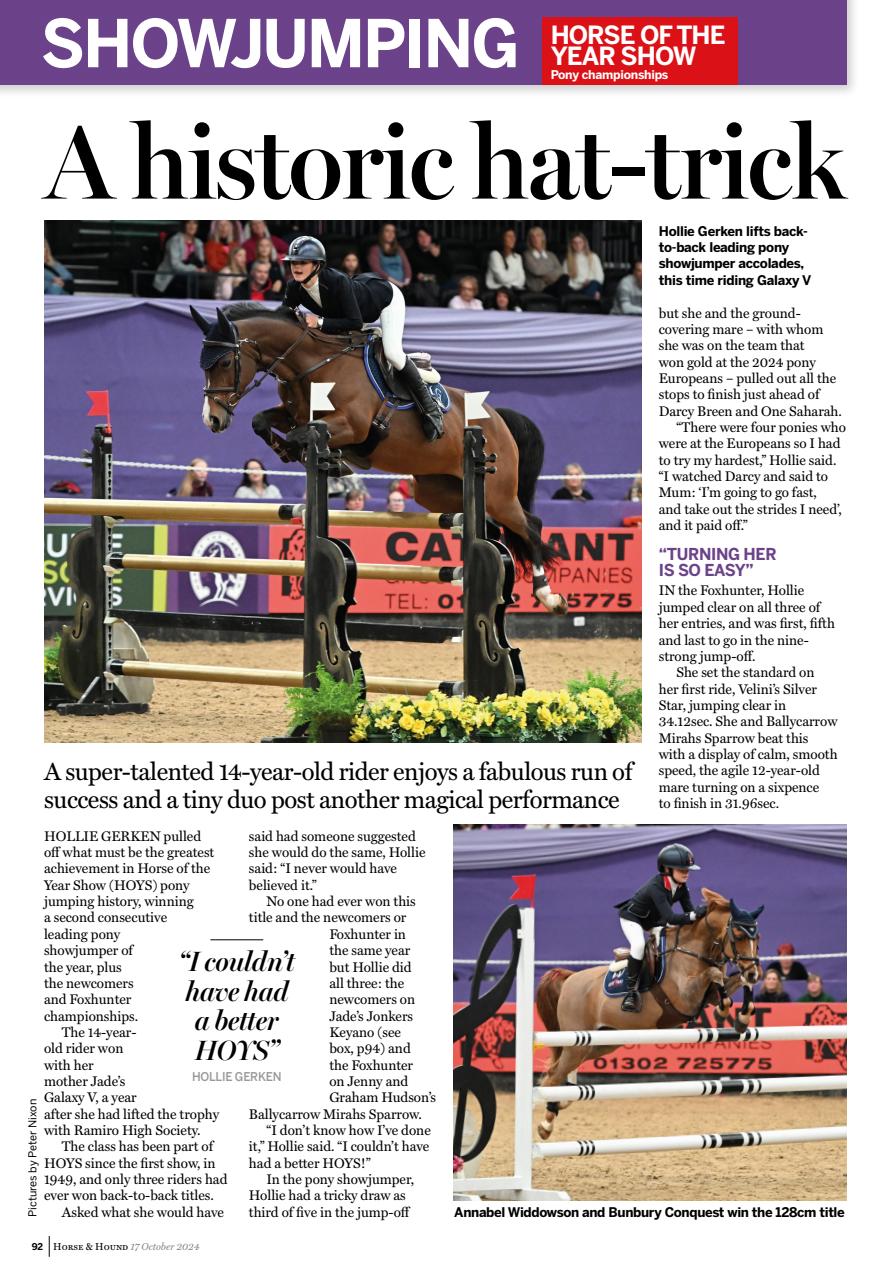 Horse & Hound Preview Pages