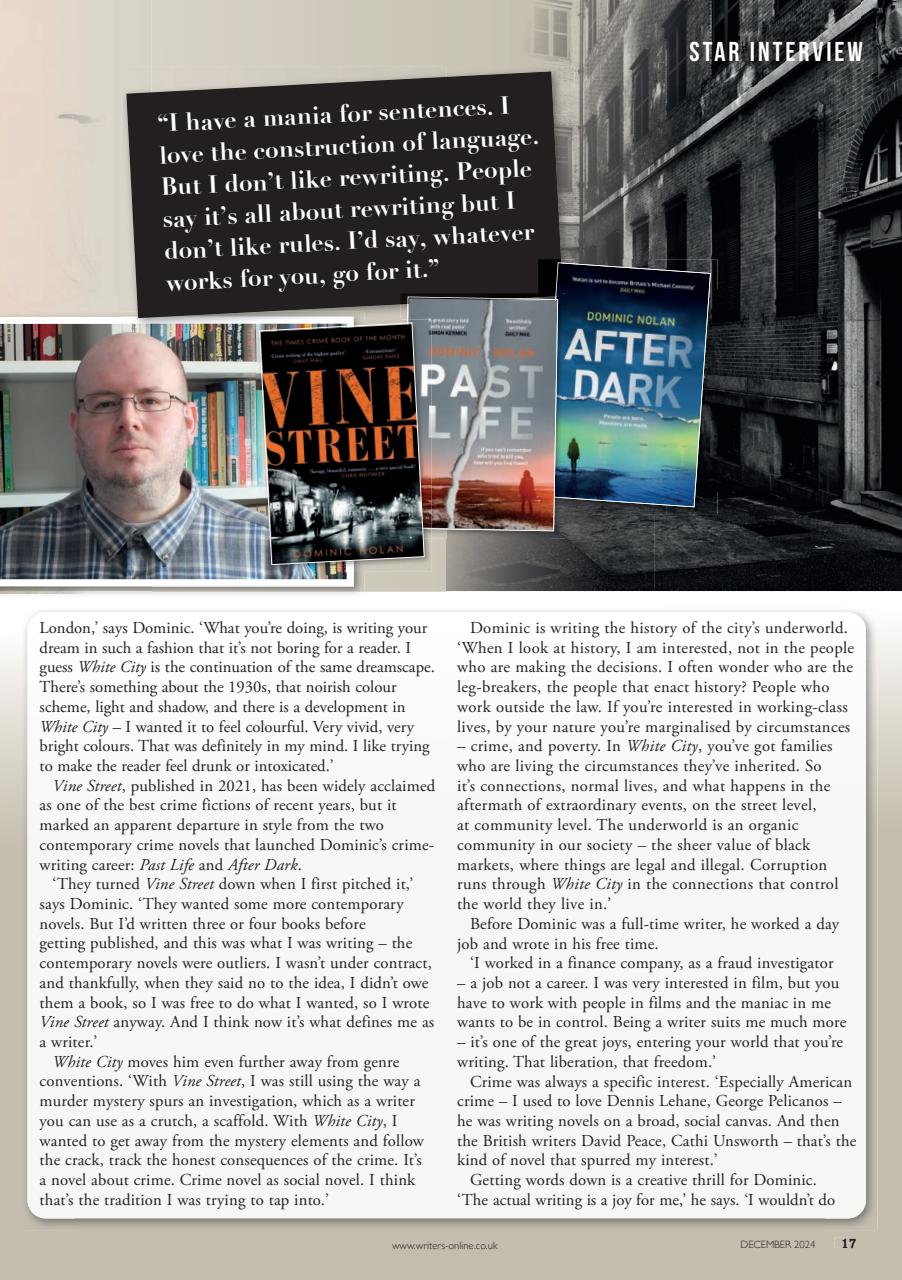 Writing Magazine Preview Pages