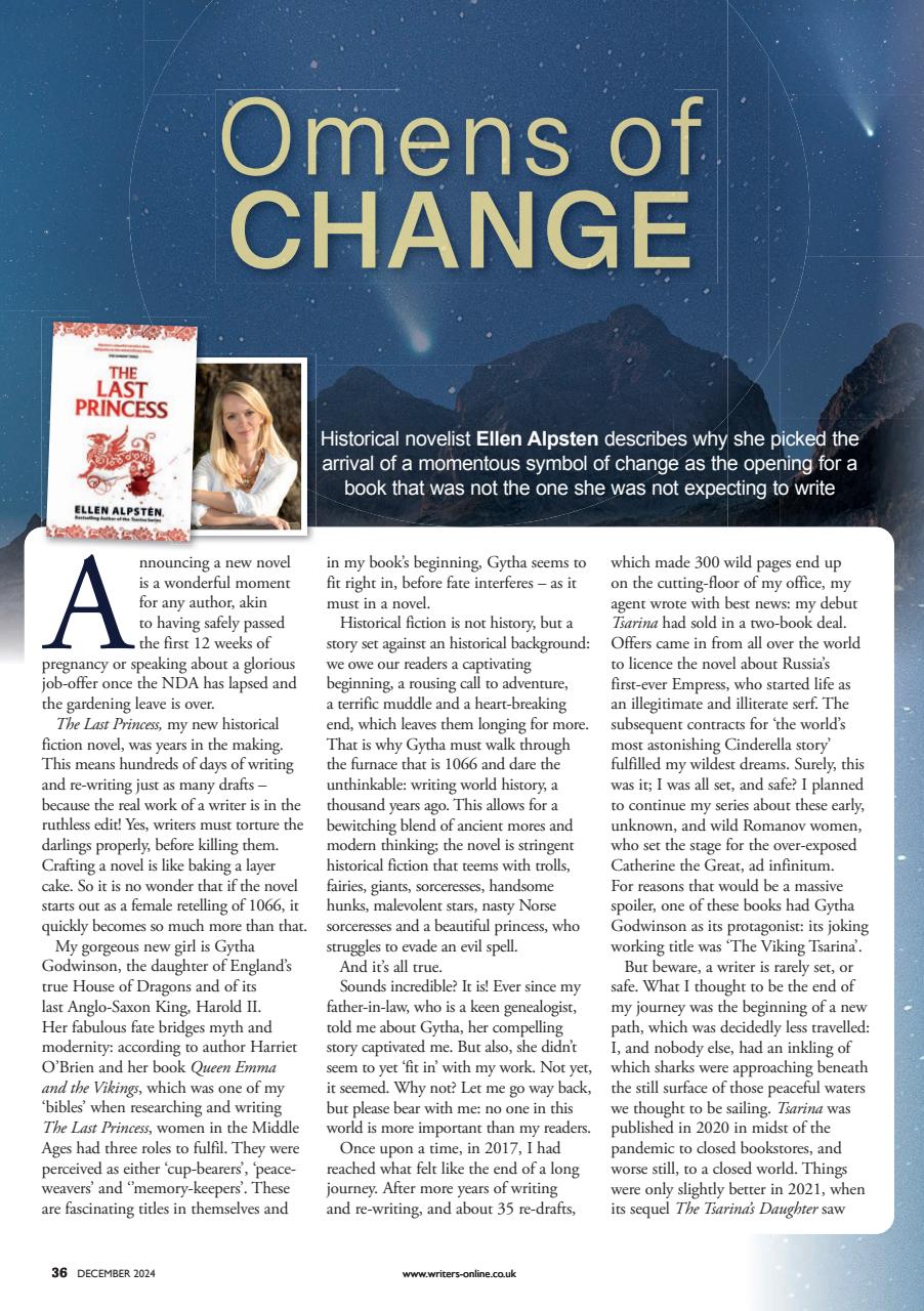 Writing Magazine Preview Pages