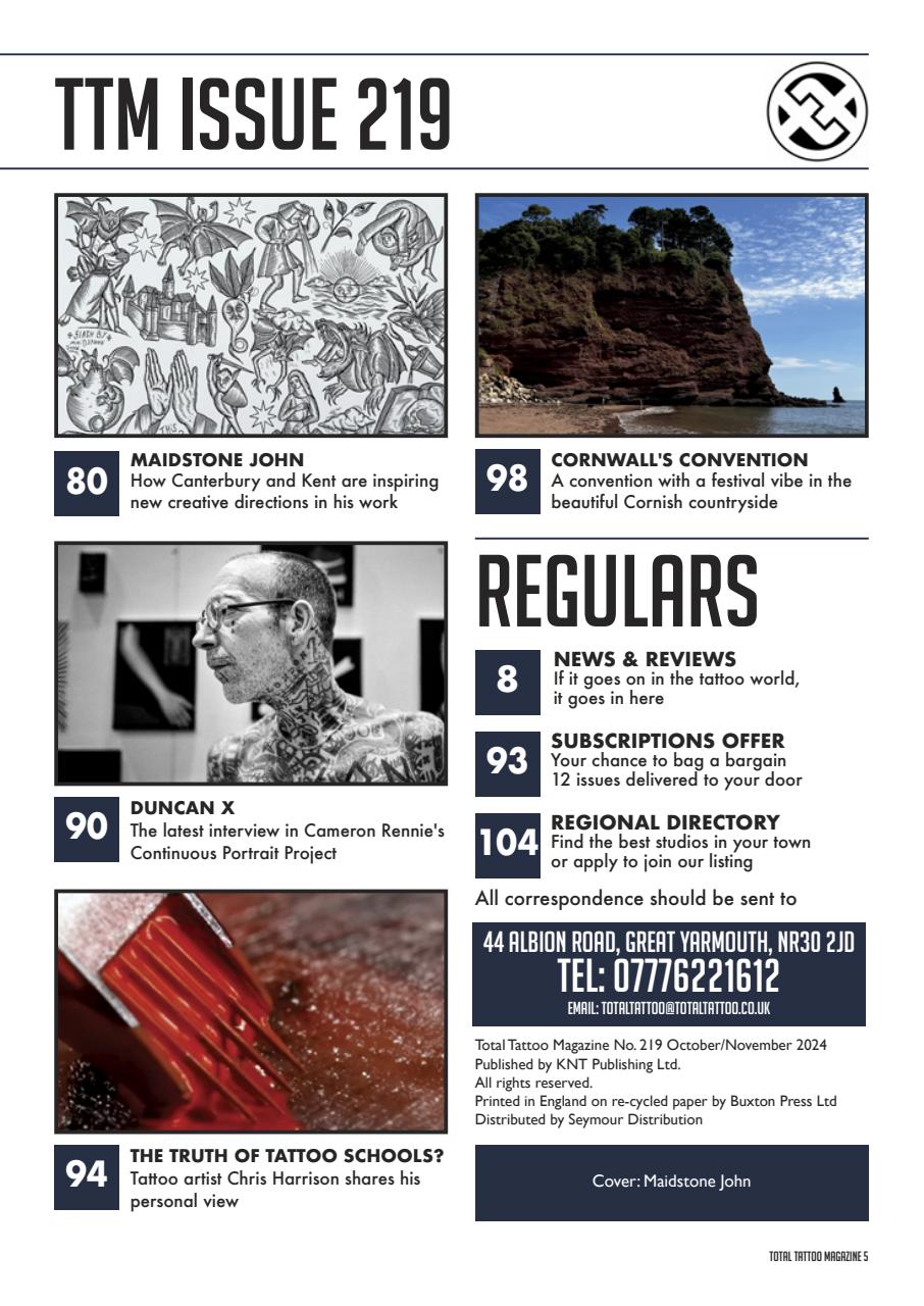 Total Tattoo Preview Pages